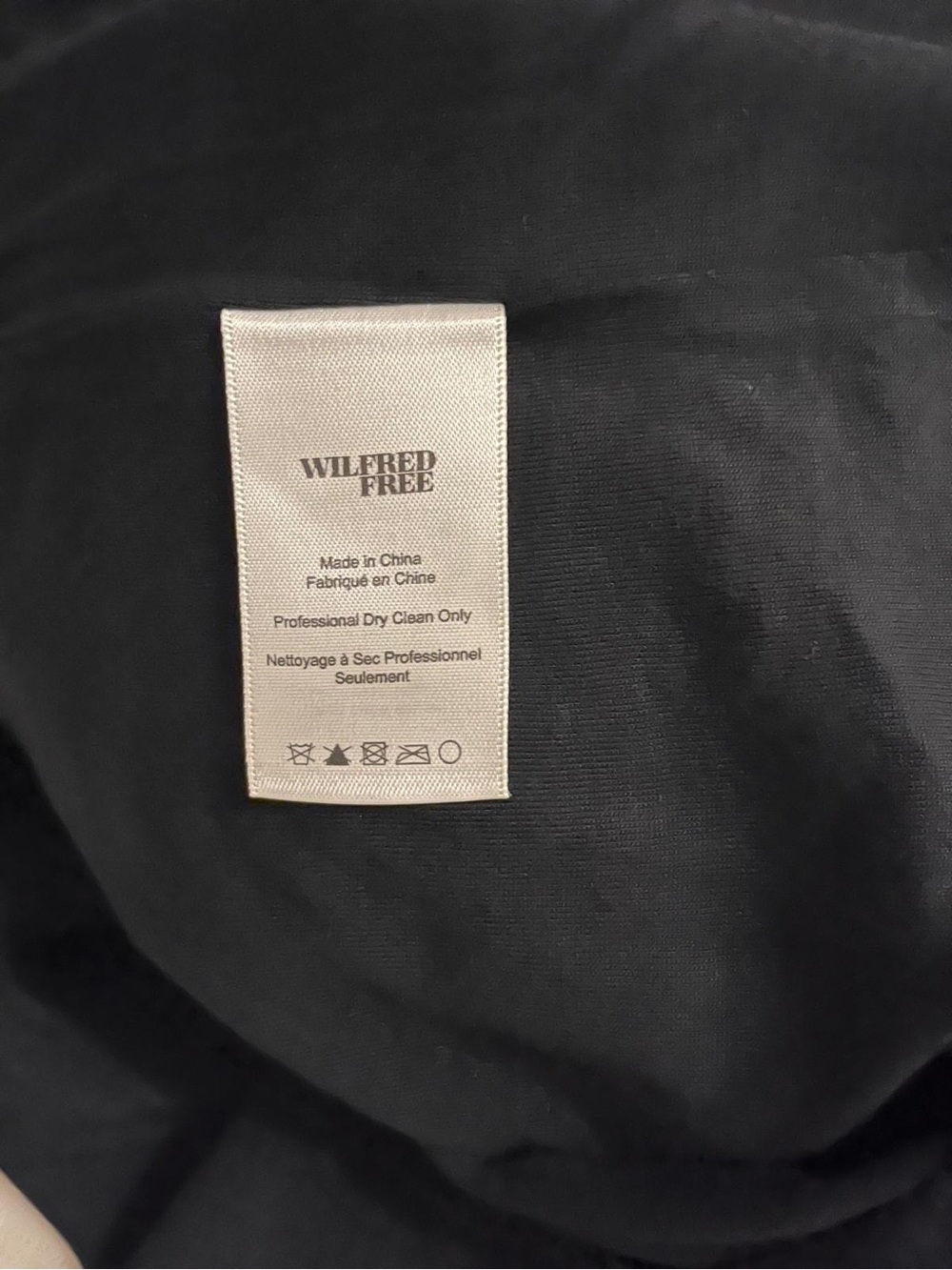 New Wilfred Black Sleeveless Maxi Dress - Picture 4 of 4